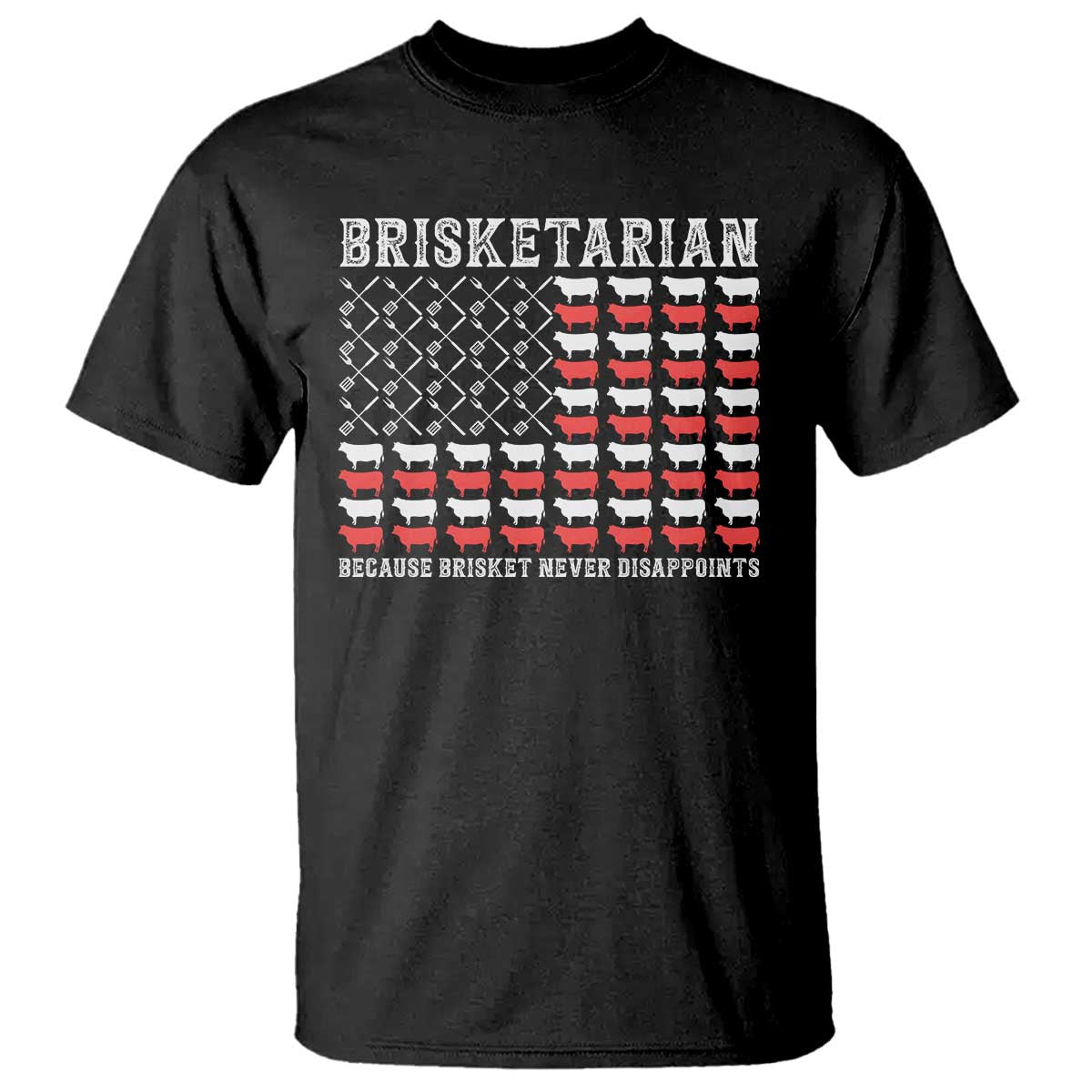 funny-bbq-lover-t-shirt-brisketarian-because-brisket-never-disappoints