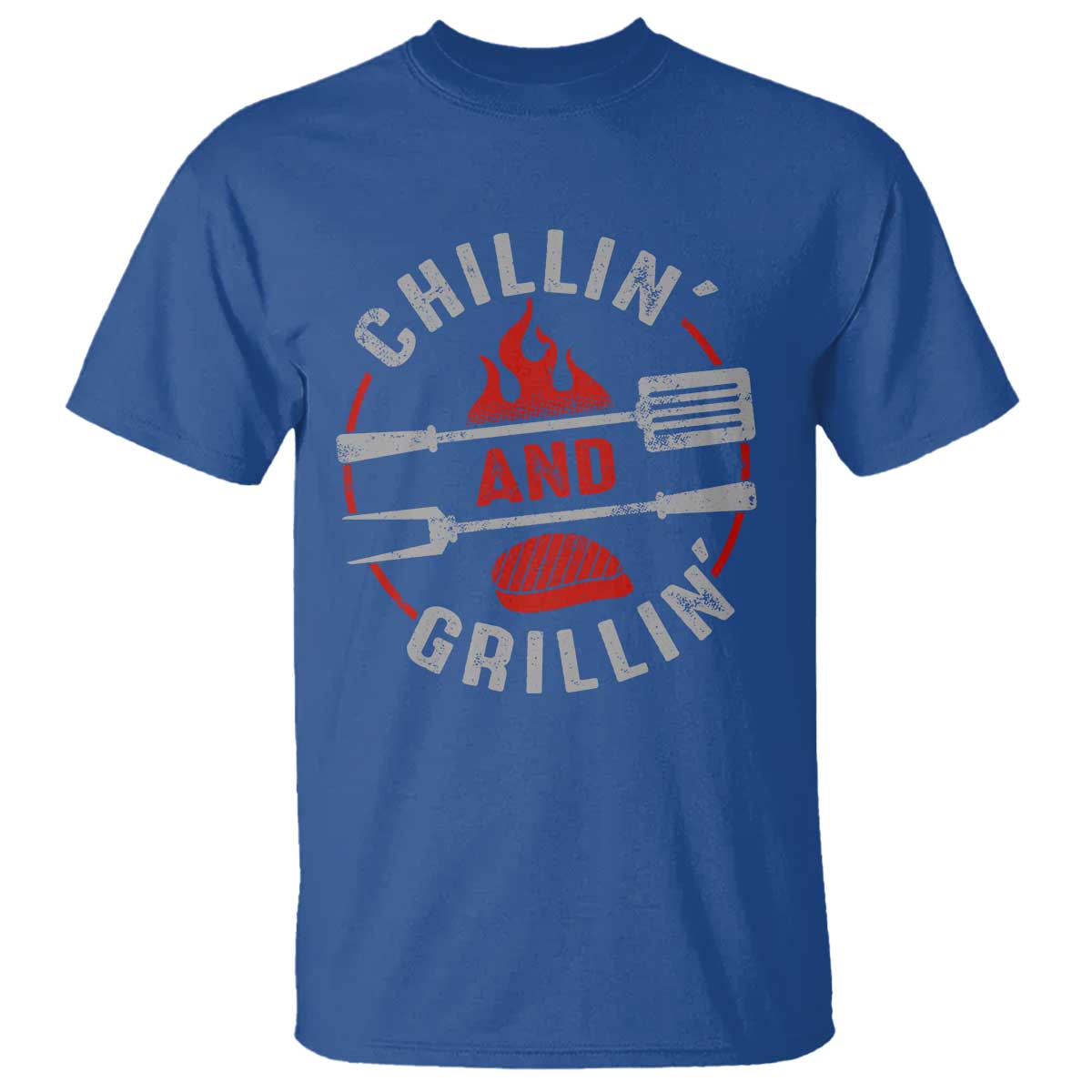 funny-bbq-lover-t-shirt-chillin-and-grillin-smoker-grilling-pitmaster