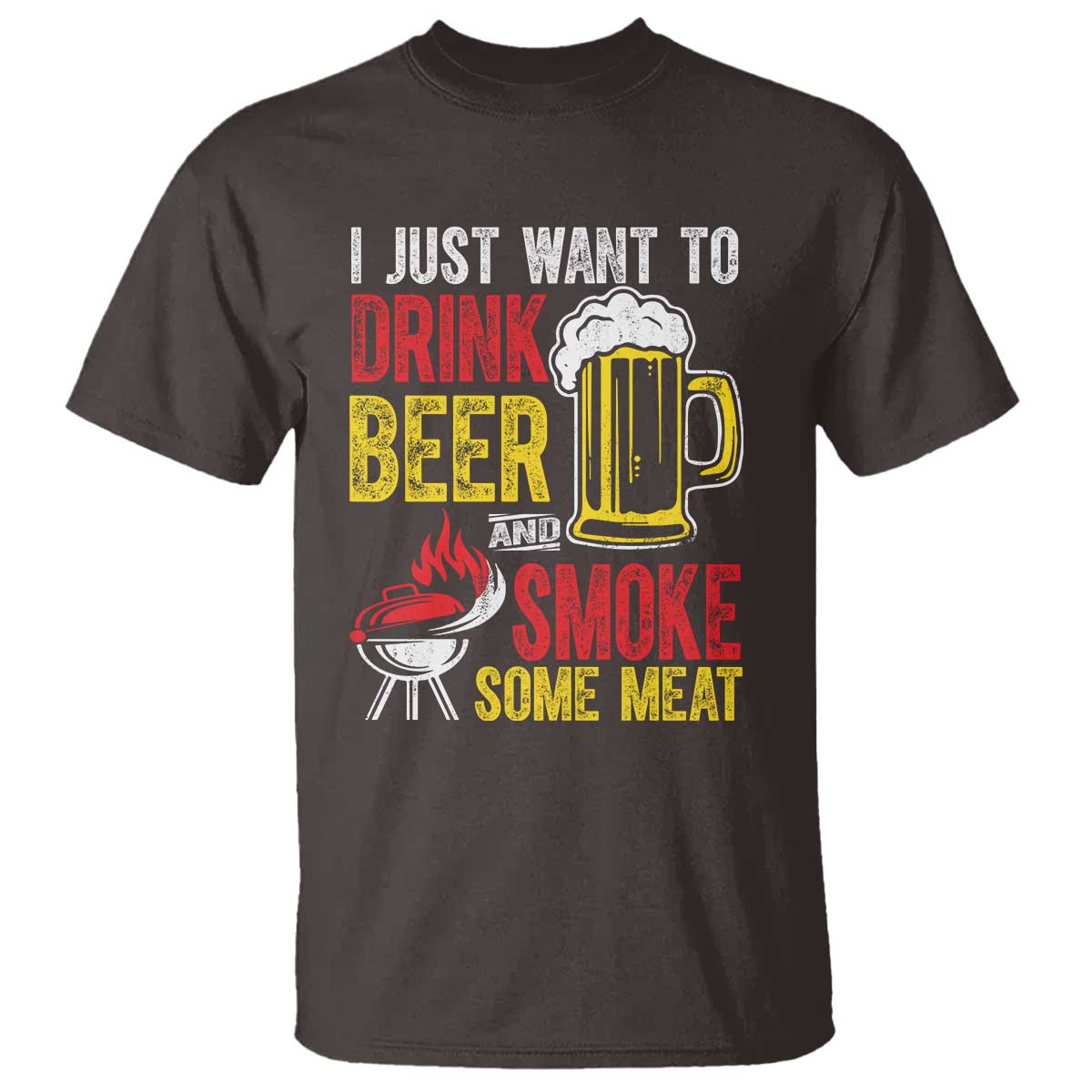 funny-bbq-beer-lover-t-shirt-just-want-to-drink-beer-and-smoke-some-meat