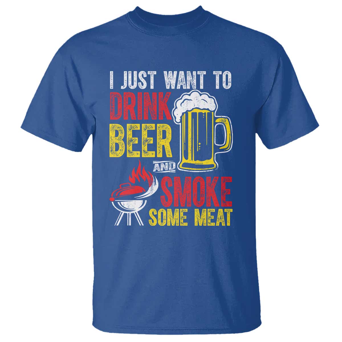 funny-bbq-beer-lover-t-shirt-just-want-to-drink-beer-and-smoke-some-meat