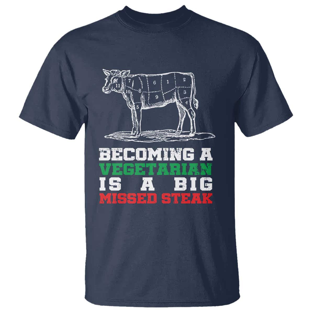 vegetarian-jokes-t-shirt-becoming-a-vegetarian-is-a-big-missed-steak