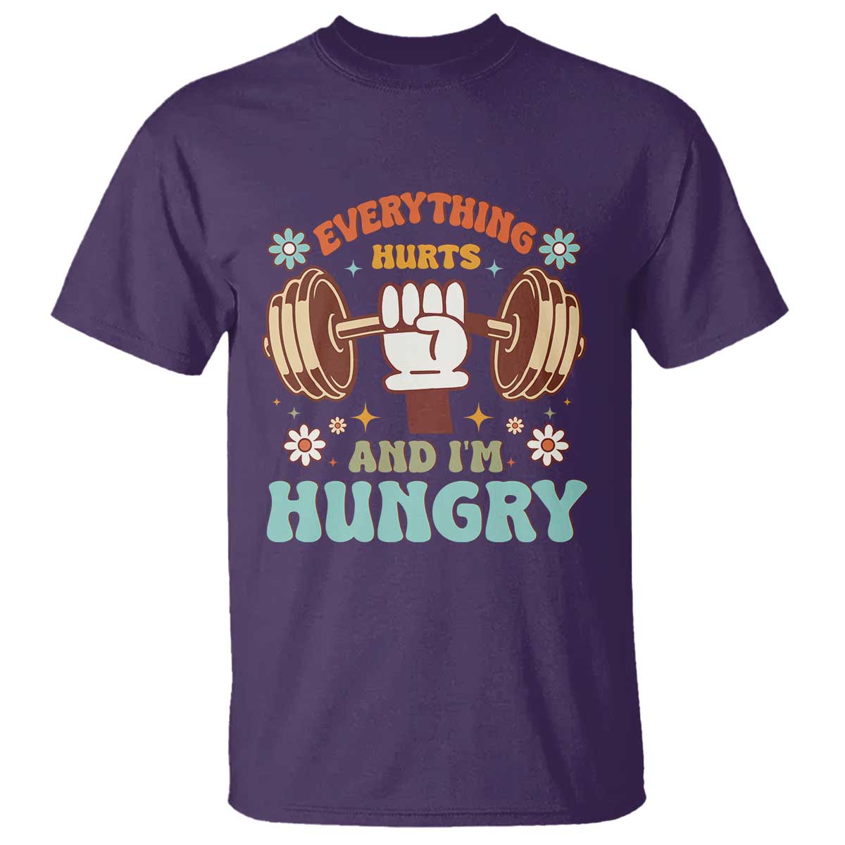 gymer-t-shirt-everything-hurts-and-im-hungry