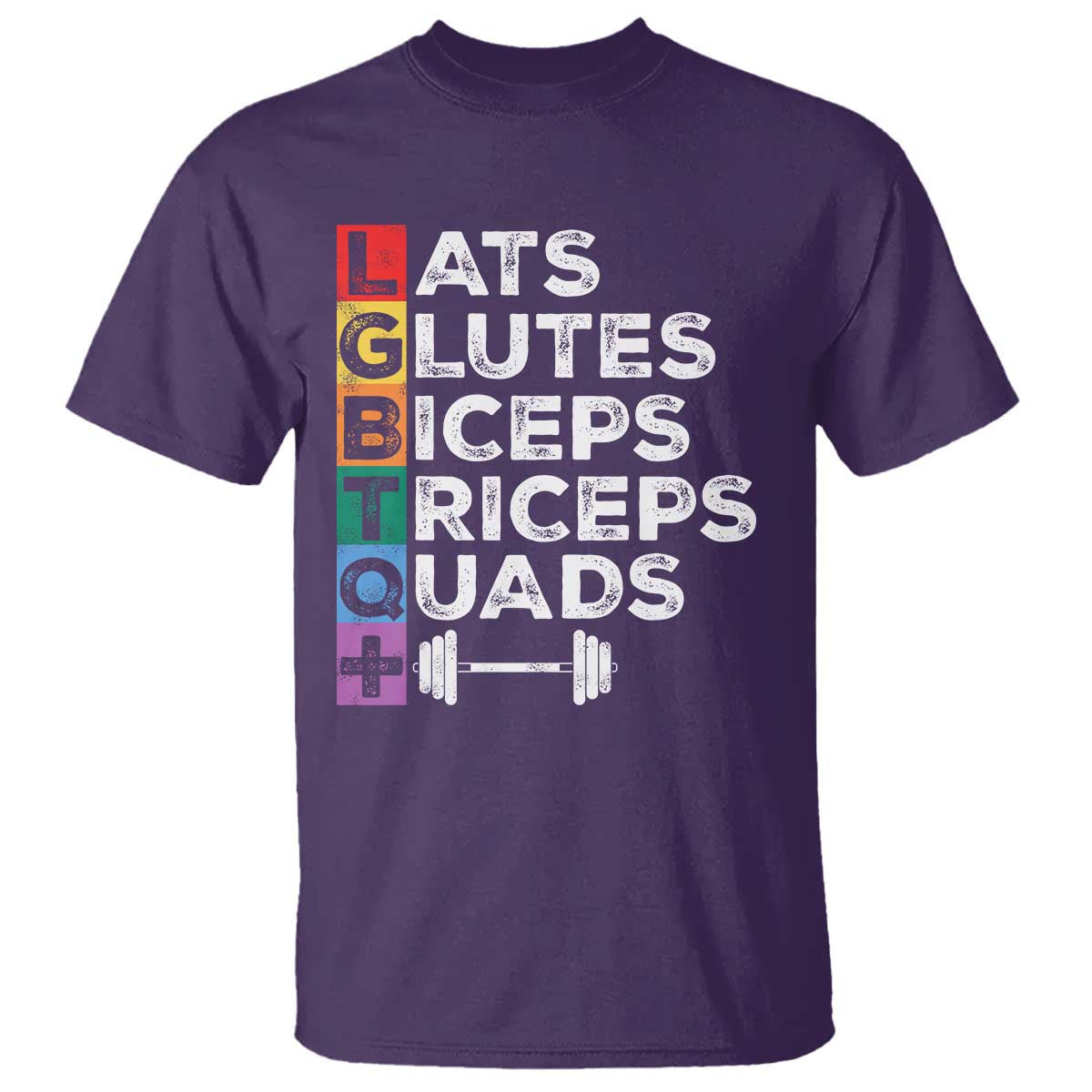 lgbtq-gymer-t-shirt-lats-glutes-biceps-triceps-quads