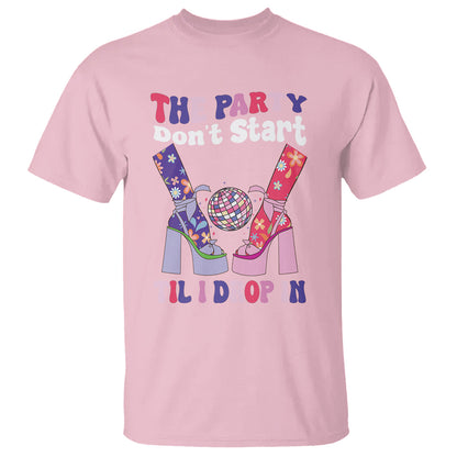 the-party-dont-start-till-i-drop-in-boujee-disco-ball-retro-groovy-t-shirt-1