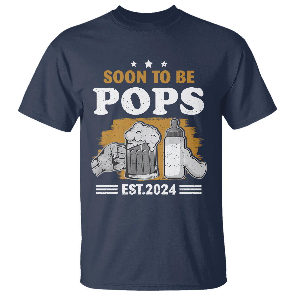 soon-to-be-pops-2024-new-daddy-announcement-t-shirt