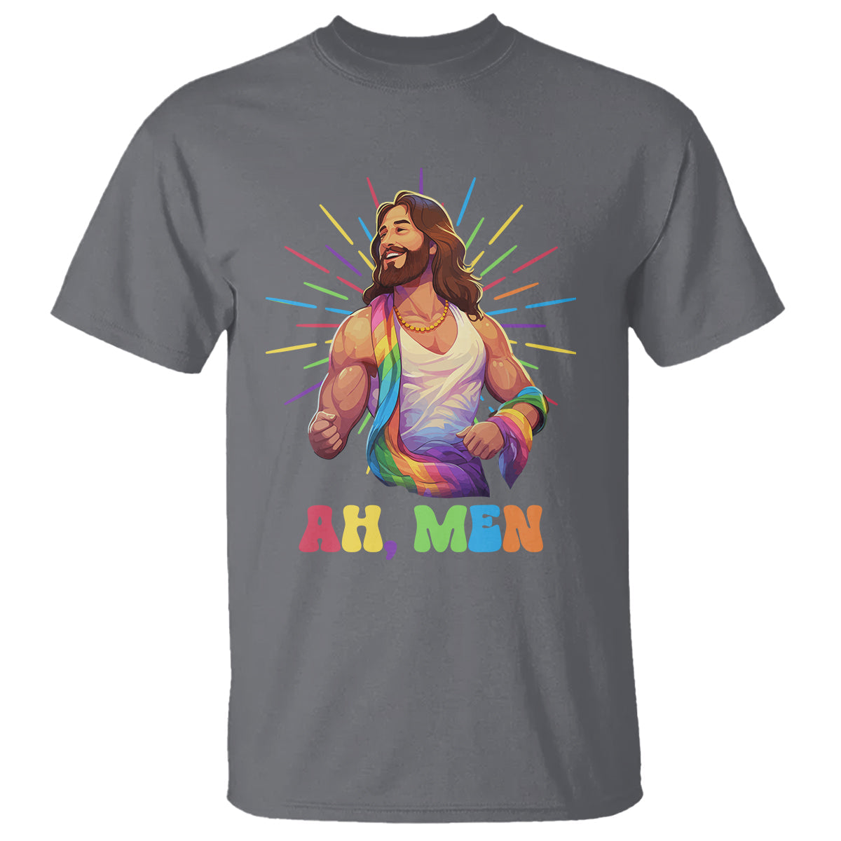 ah-men-funny-lgbt-gay-pride-jesus-rainbow-flag-christian-t-shirt