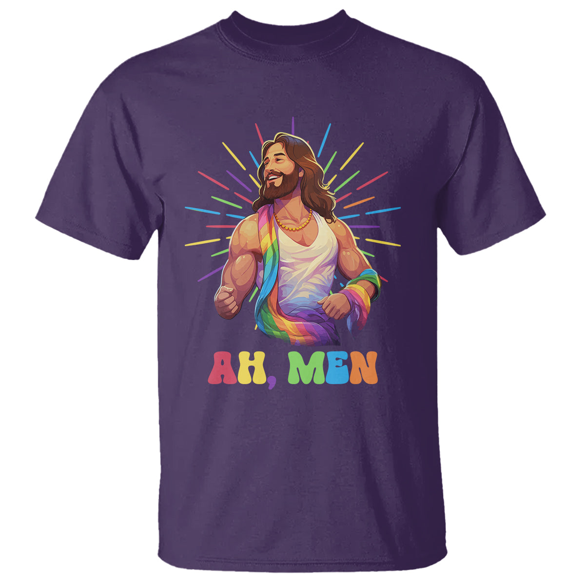 ah-men-funny-lgbt-gay-pride-jesus-rainbow-flag-christian-t-shirt