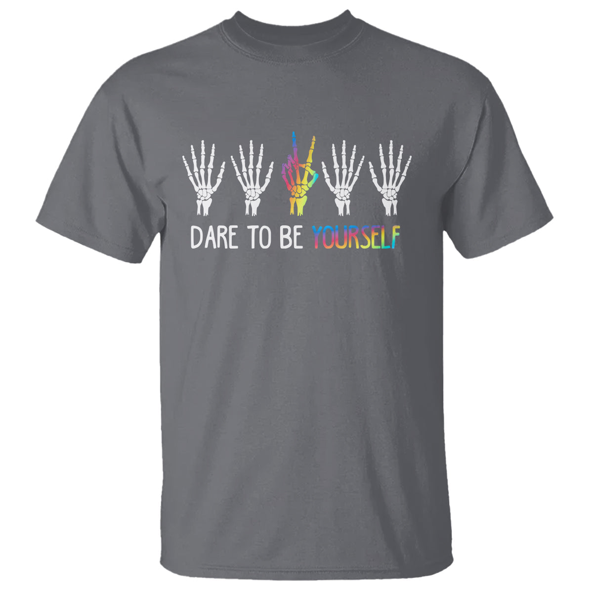 lgbt-pride-t-shirt-dare-to-be-yourself-skeleton-hand-rainbow