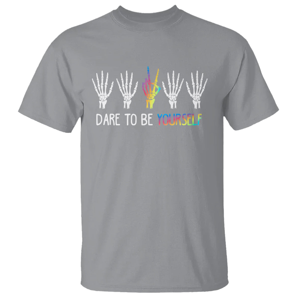 lgbt-pride-t-shirt-dare-to-be-yourself-skeleton-hand-rainbow