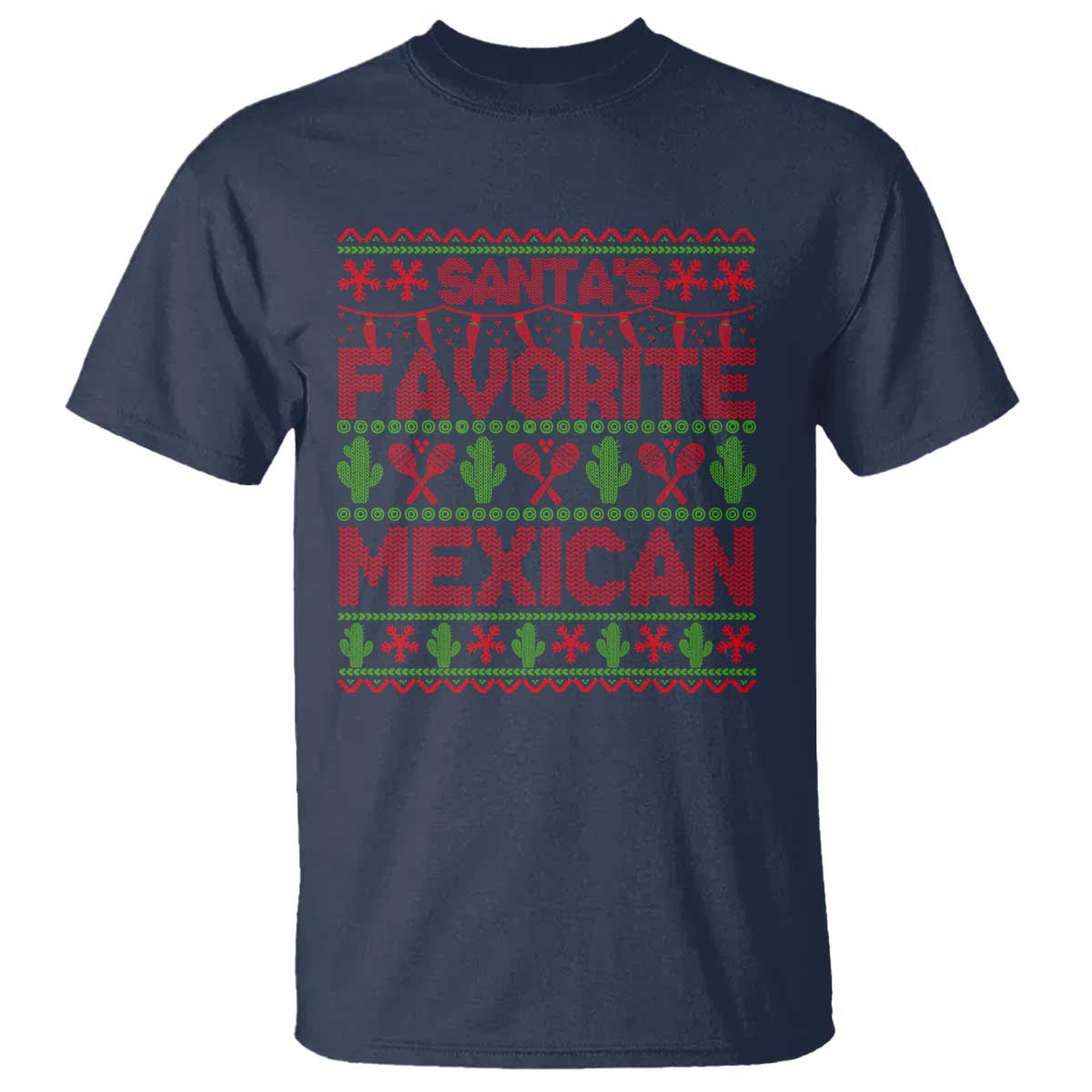funny-mexico-xmas-t-shirt-santa-favorite-mexican