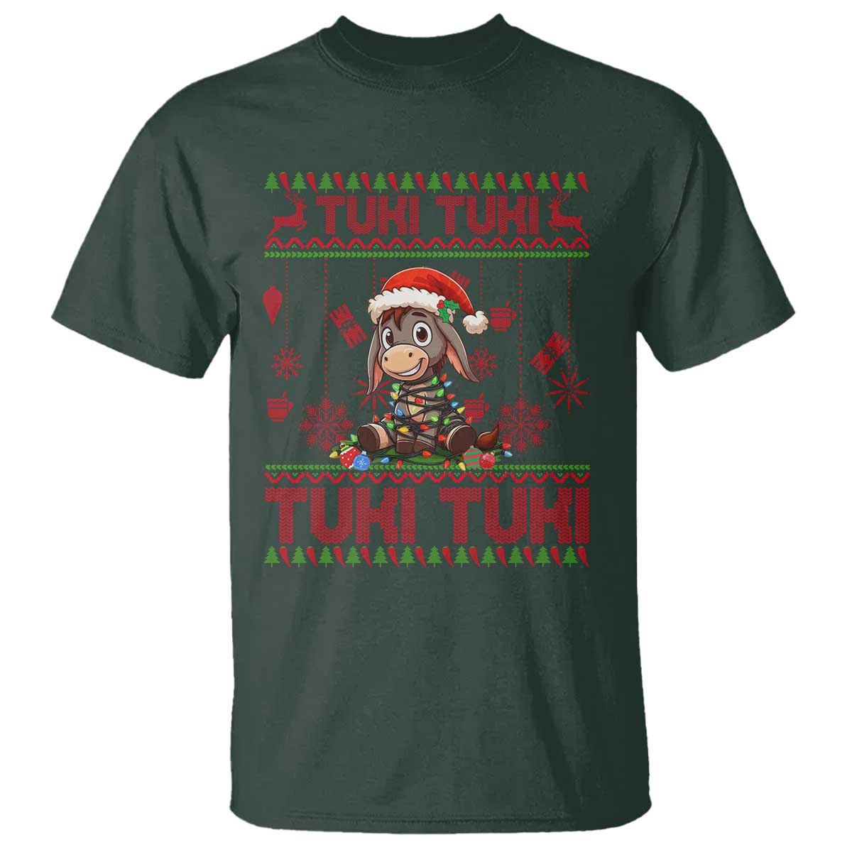 funny-mexico-xmas-t-shirt-tuki-tuki-burrito-cute-donkey-feliz-navidad