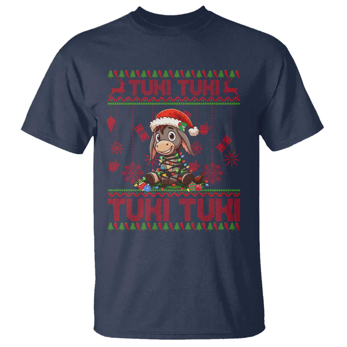 funny-mexico-xmas-t-shirt-tuki-tuki-burrito-cute-donkey-feliz-navidad