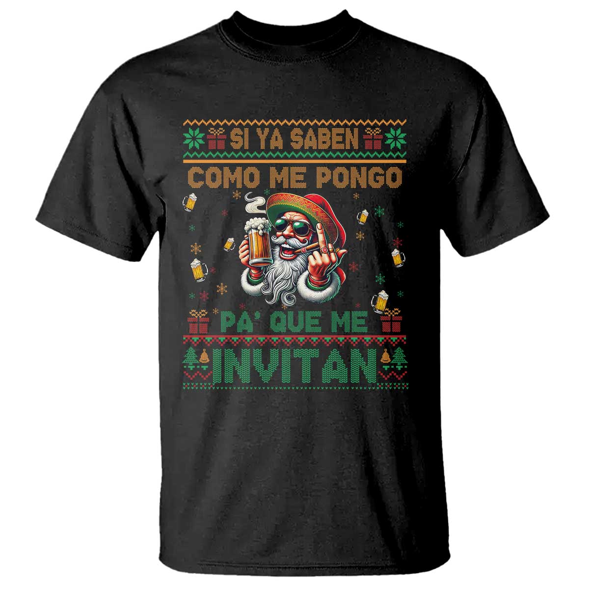 funny-christmas-mexico-beer-t-shirt-si-ya-saben-como-me-pongo-paque-me-invitan-santa-drunk