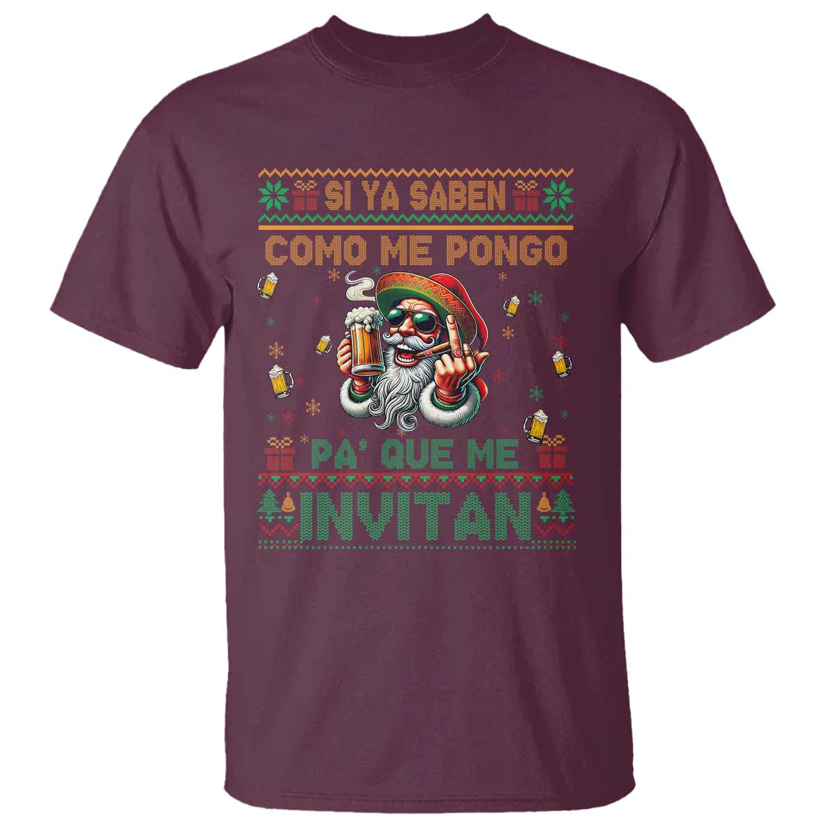 funny-christmas-mexico-beer-t-shirt-si-ya-saben-como-me-pongo-paque-me-invitan-santa-drunk