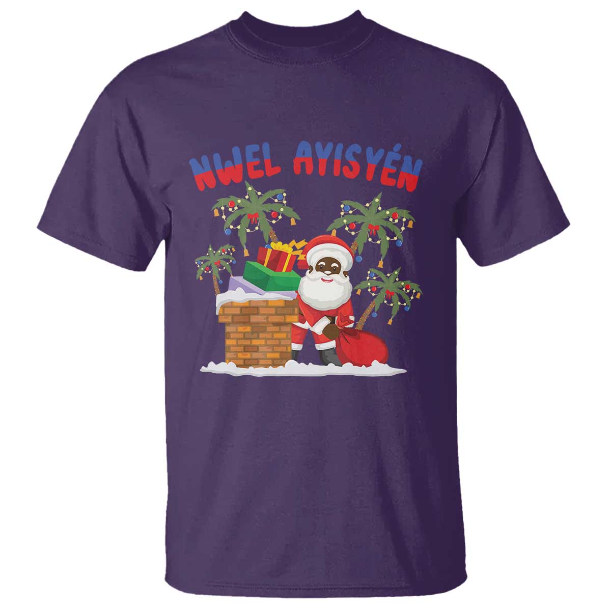 funny-haitian-christmas-t-shirt-nwel-ayisen-creole-santa-palm-tree