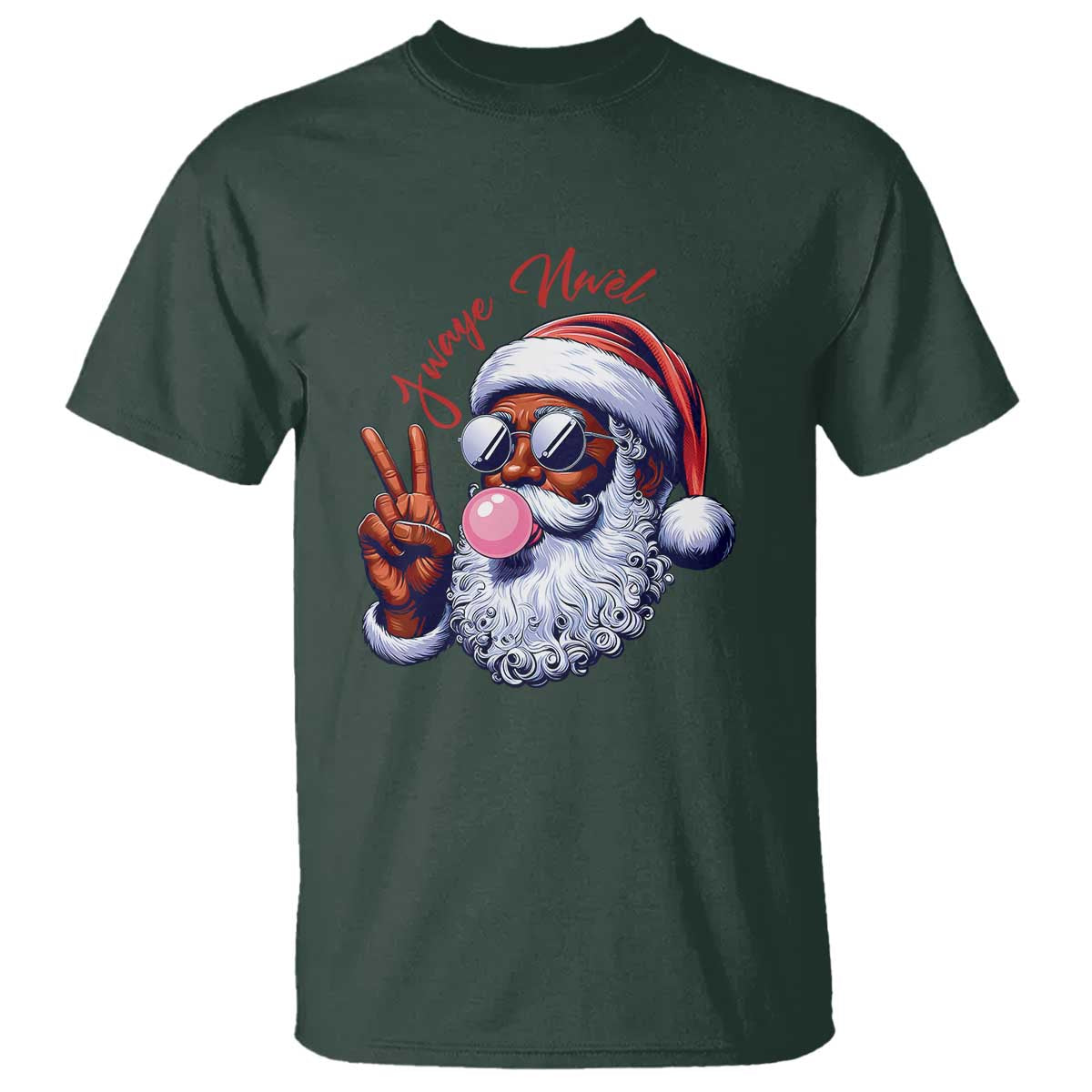 funny-haitian-christmas-t-shirt-jwaye-nwel-creole-cute-black-santa