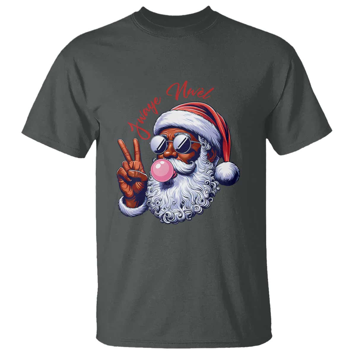 funny-haitian-christmas-t-shirt-jwaye-nwel-creole-cute-black-santa