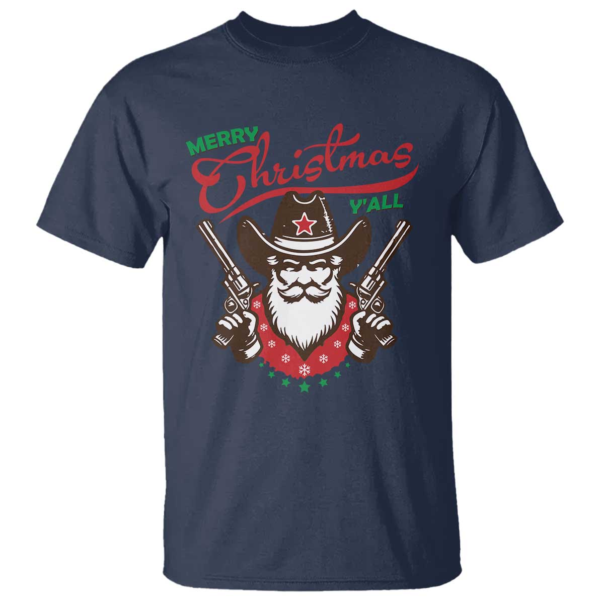 merry-christmas-yall-texas-cowboy-santa-t-shirt