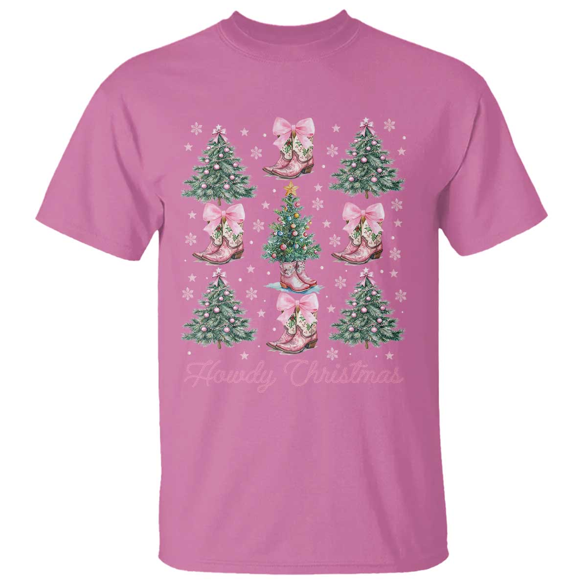 howdy-christmas-t-shirt-coquette-christmas-tree-cowgirl