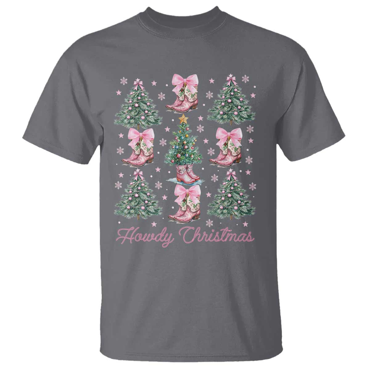 howdy-christmas-t-shirt-coquette-christmas-tree-cowgirl