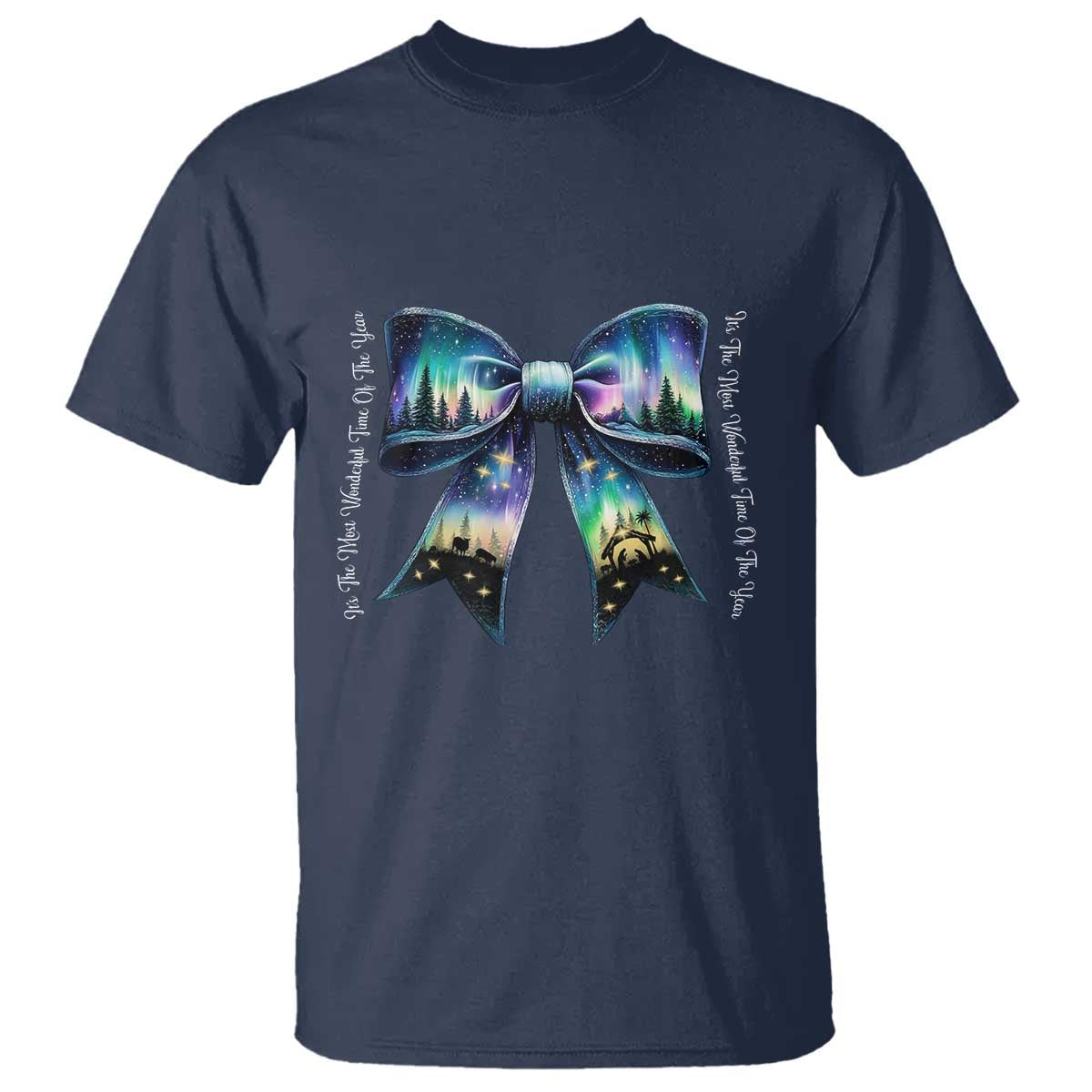 christmas-alaska-aurora-t-shirt-christian-most-wonderful-time-of-the-year-coquette-bow