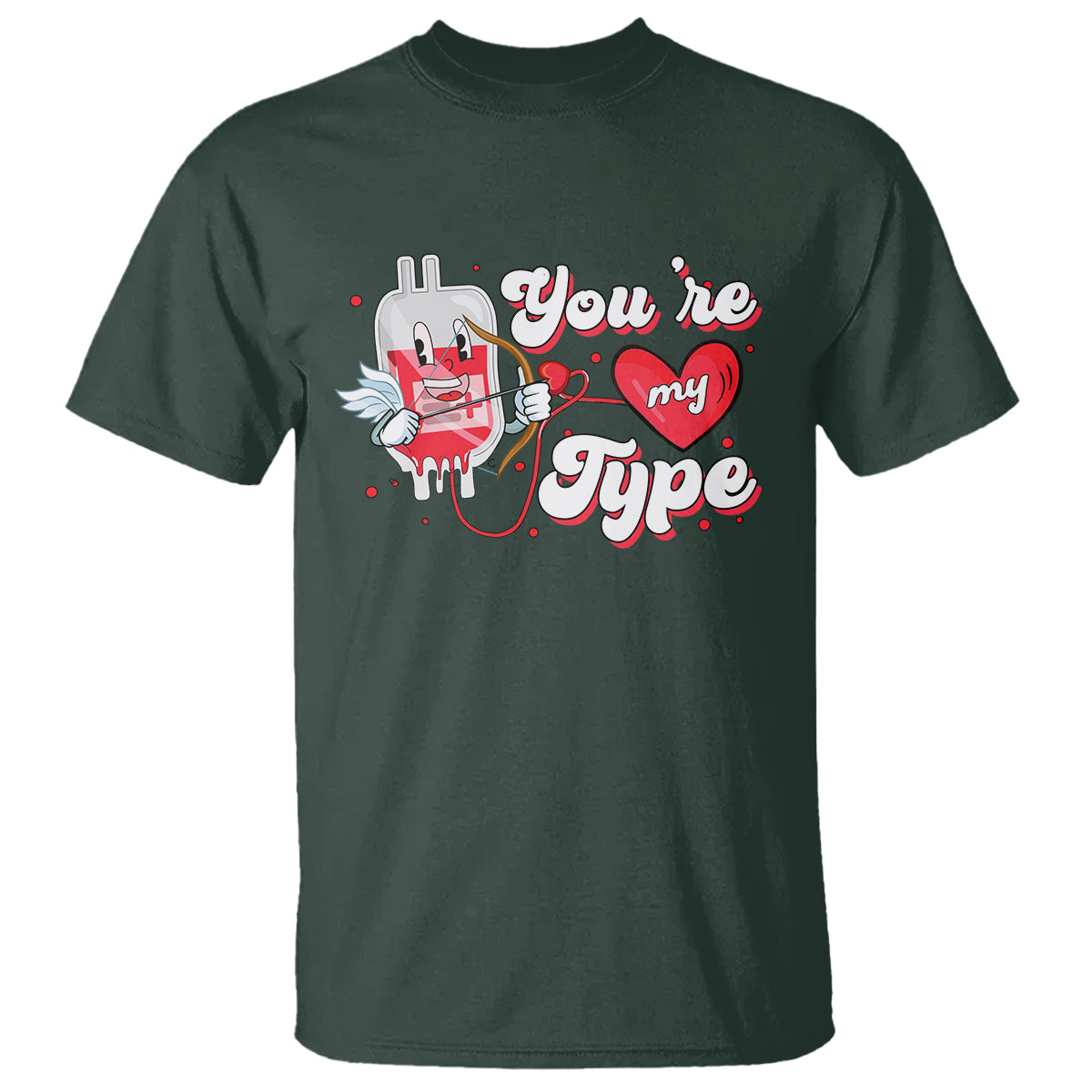 valentines-day-t-shirt-youre-my-type-medical-pun-blood-nurse