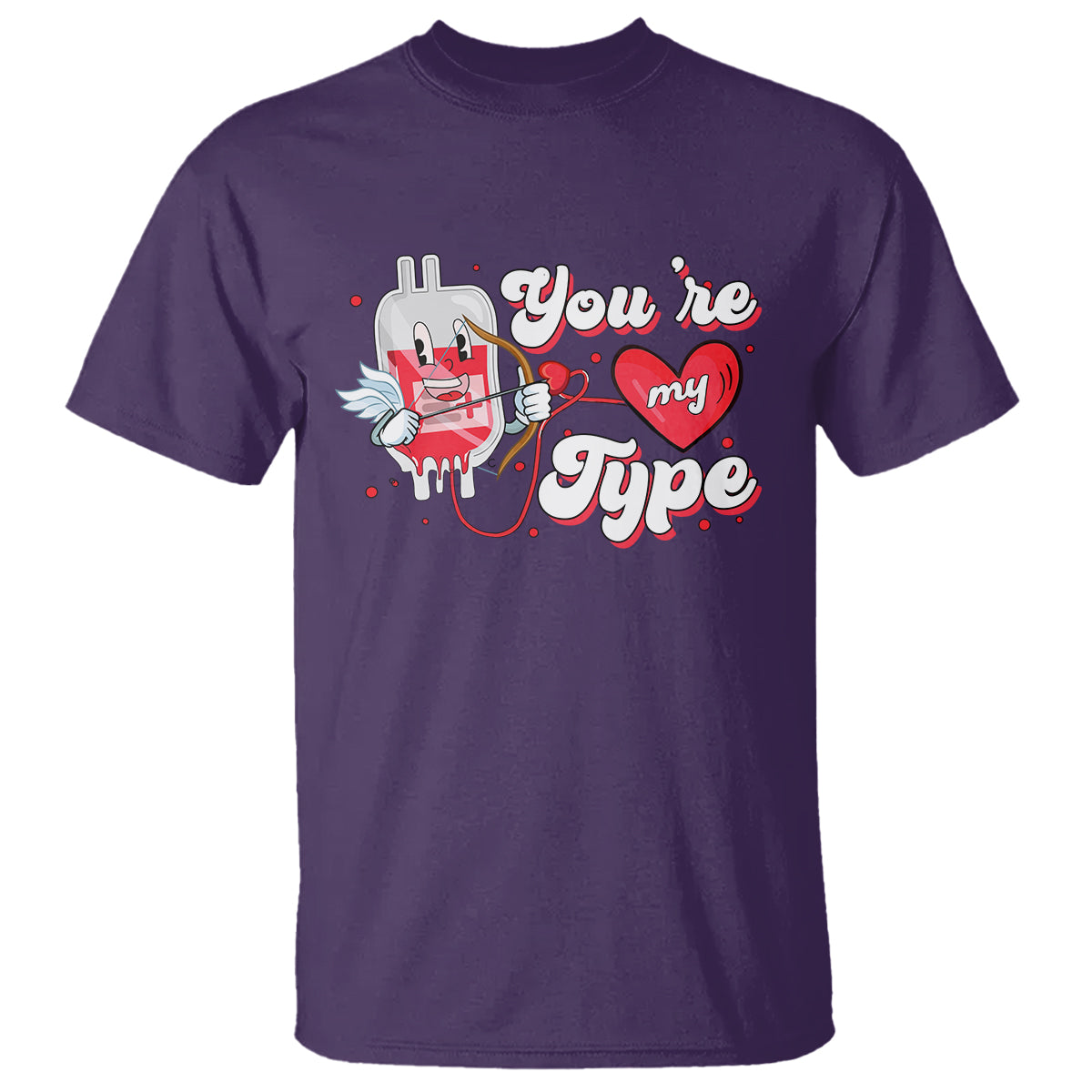 valentines-day-t-shirt-youre-my-type-medical-pun-blood-nurse