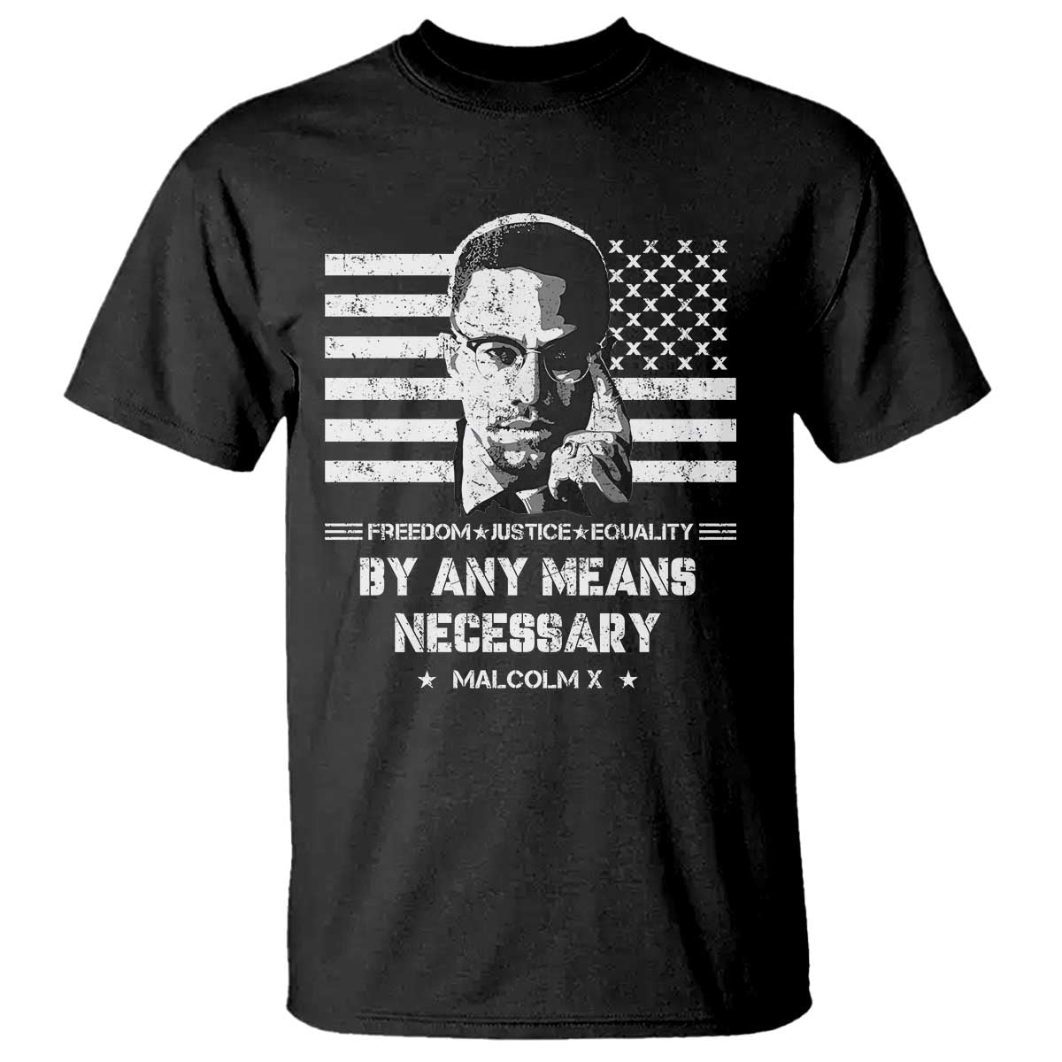 malcolm-x-t-shirt-by-any-means-necessary-american-flag