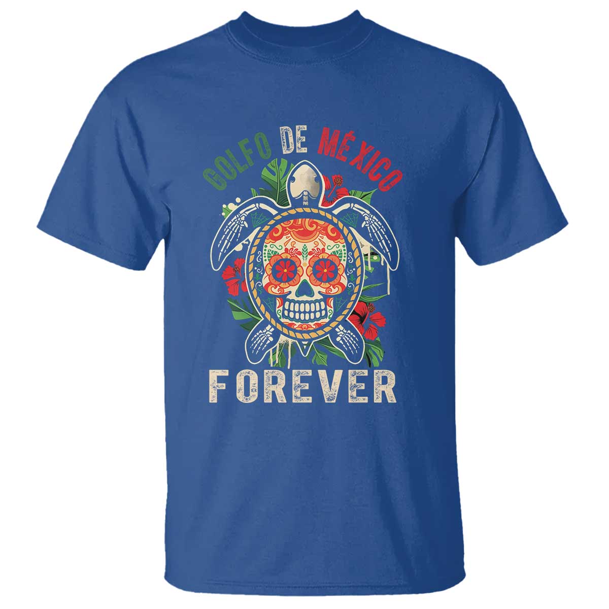 golfo-de-mexico-forever-t-shirt-sea-turtle-mexican-sugar-skull
