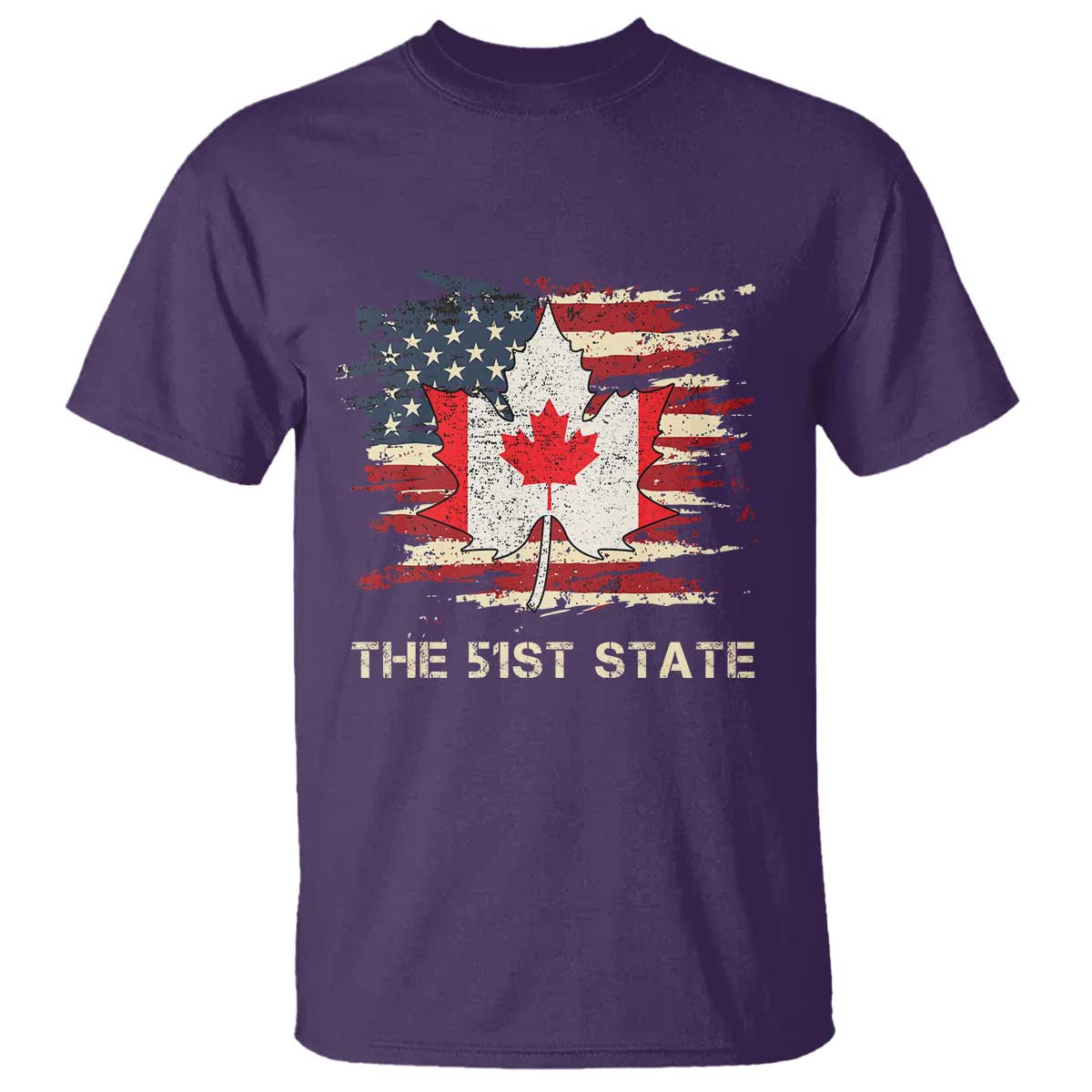 canada-the-51st-state-t-shirt-canadian-maple-american-flag