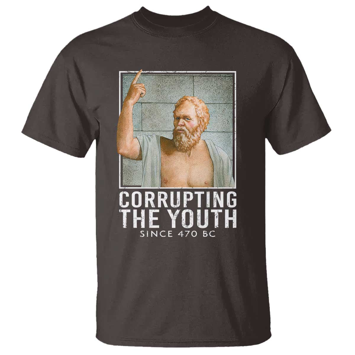 funny-greek-philosophy-socrates-t-shirt-corrupting-the-youth-philosopher