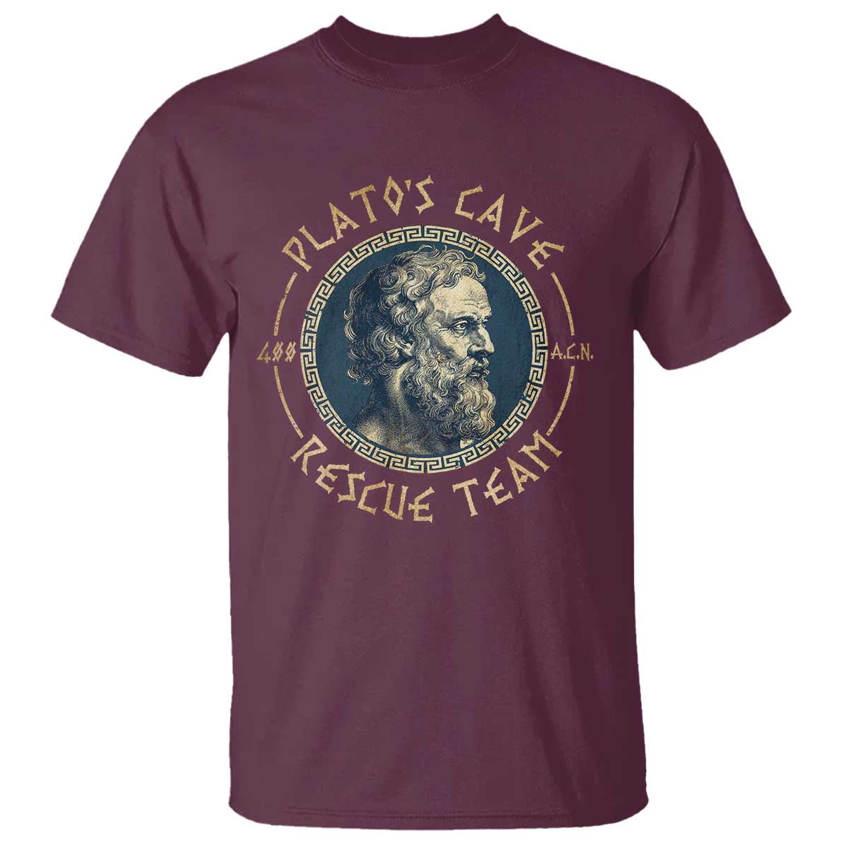 greek-philosophy-plato-t-shirt-platos-cave-rescue-team