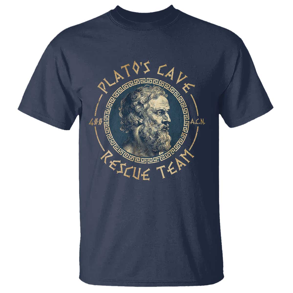 greek-philosophy-plato-t-shirt-platos-cave-rescue-team