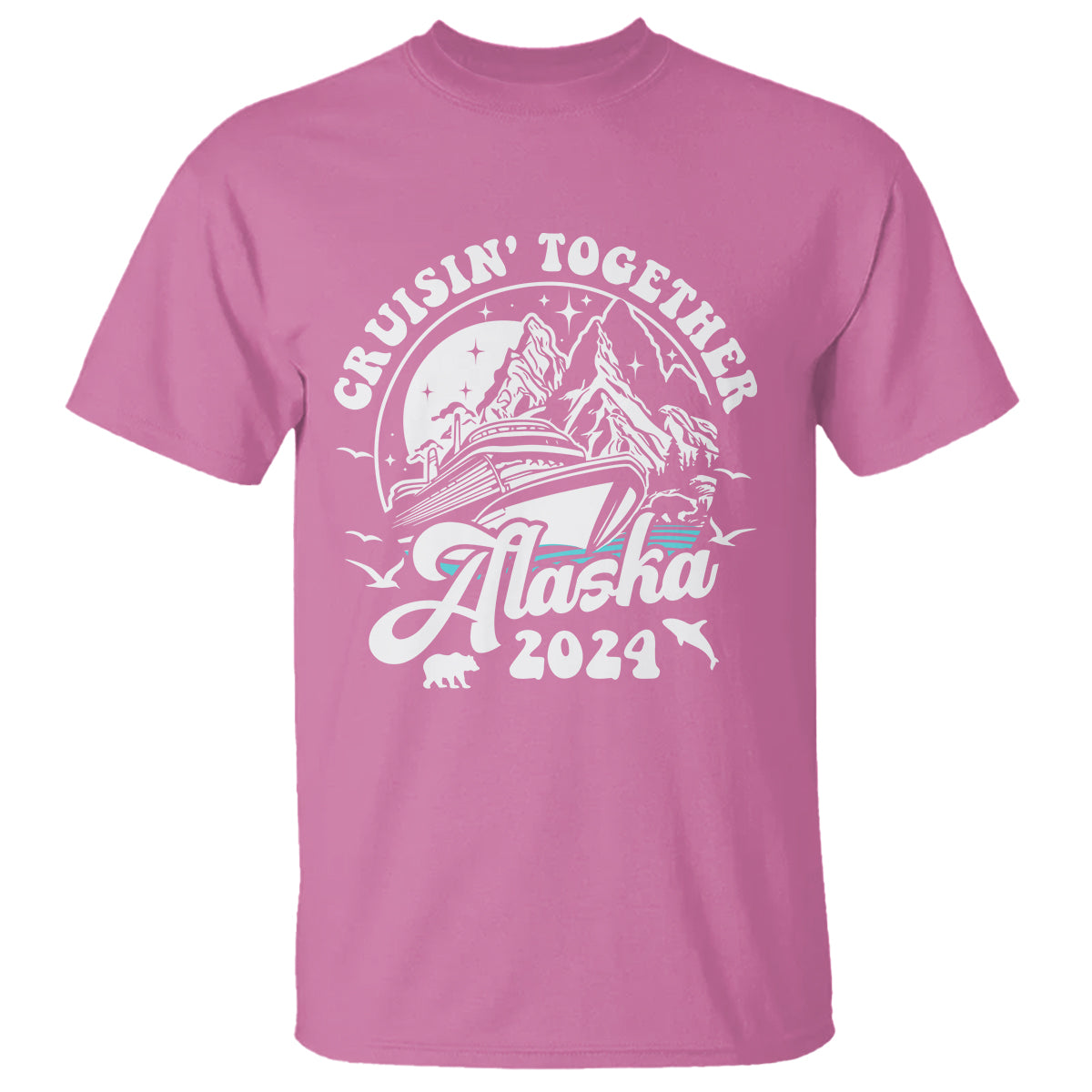 cruisin-together-alaska-2024-cruise-trip-t-shirt
