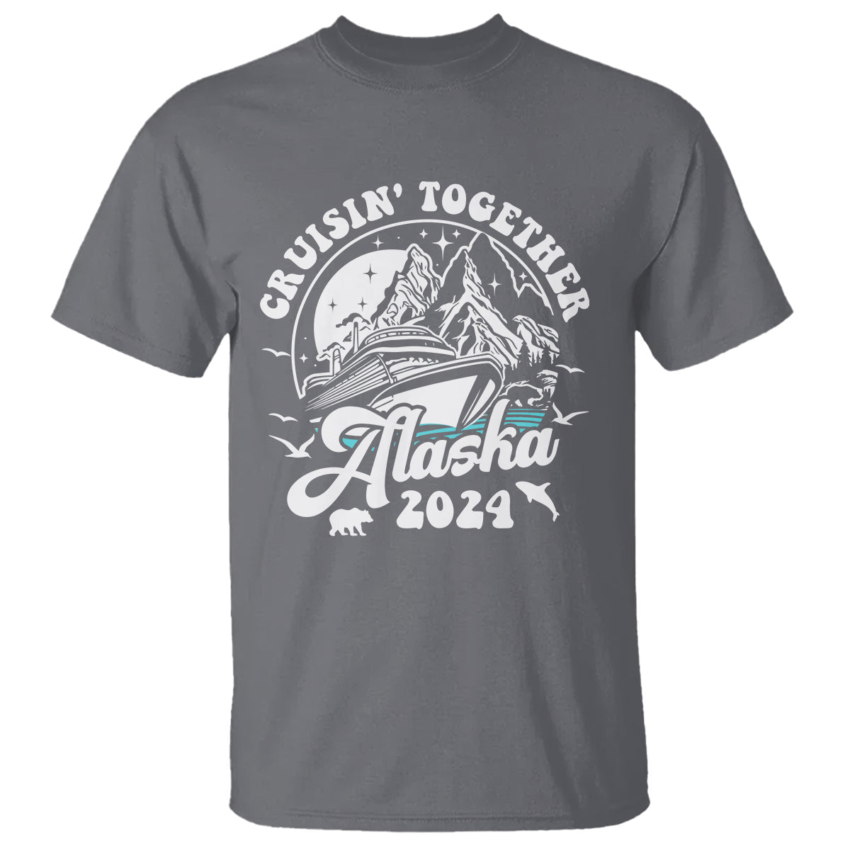 cruisin-together-alaska-2024-cruise-trip-t-shirt