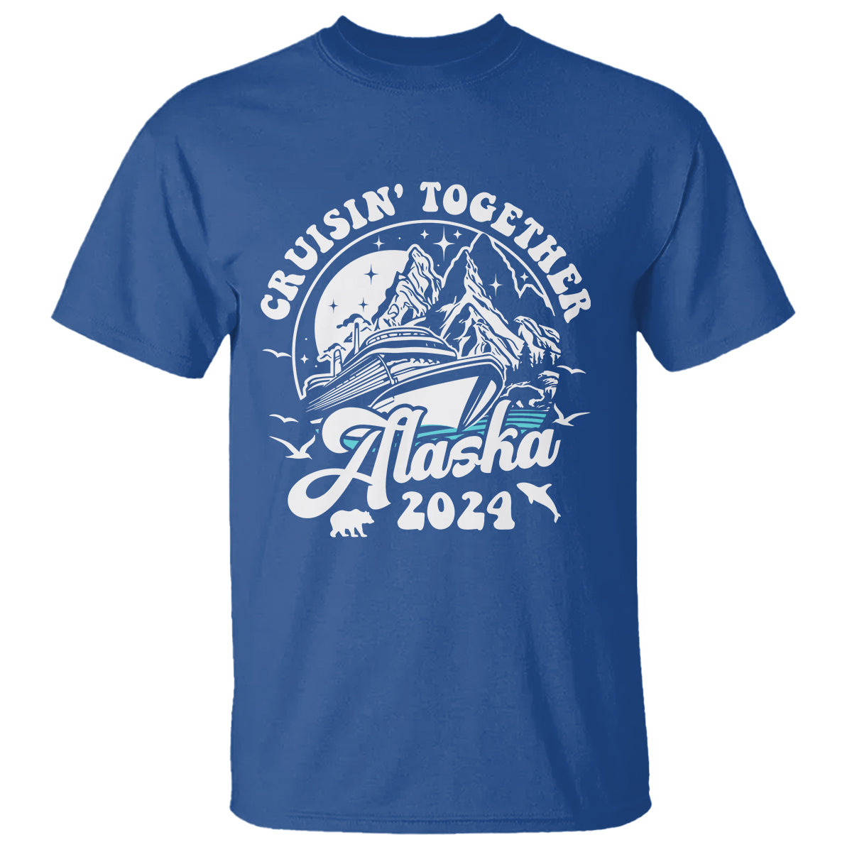 cruisin-together-alaska-2024-cruise-trip-t-shirt