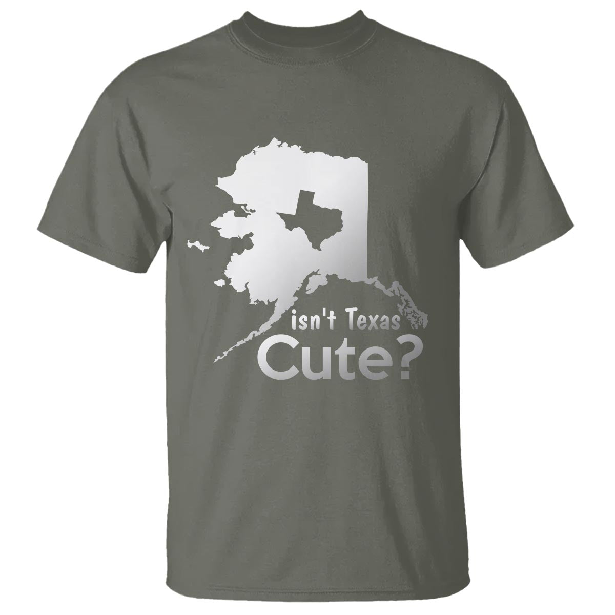 funny-alaska-t-shirt-isnt-texas-cute