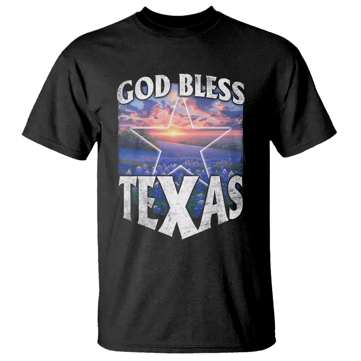 bluebonnet-field-god-bless-texas-t-shirt