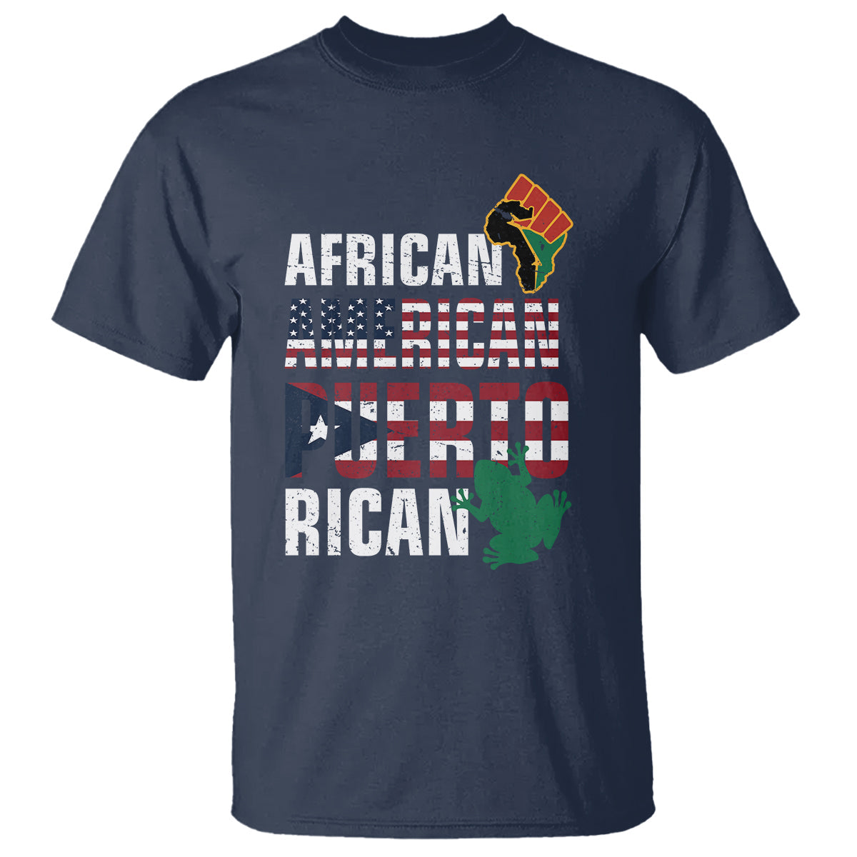 african-american-puerto-rican-coqui-t-shirt