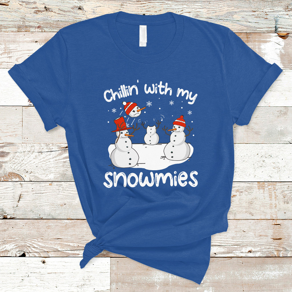 christmas-t-shirt-chillin-with-my-snowmies-funny-snowman-friendship