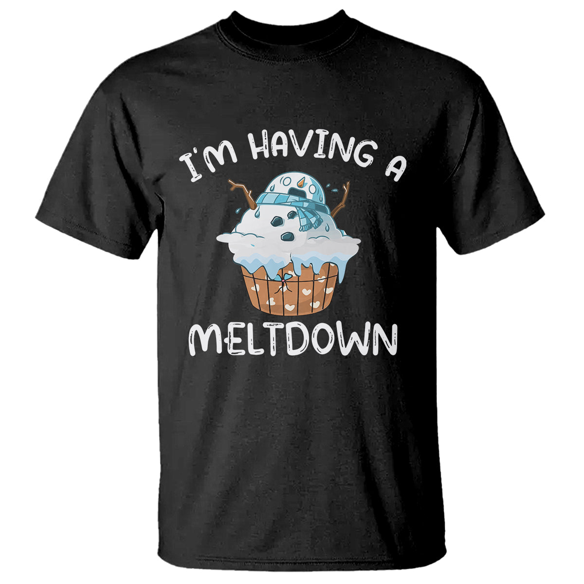 christmas-t-shirt-im-having-a-meltdown-snowman-xmas-melting-snow-icecream