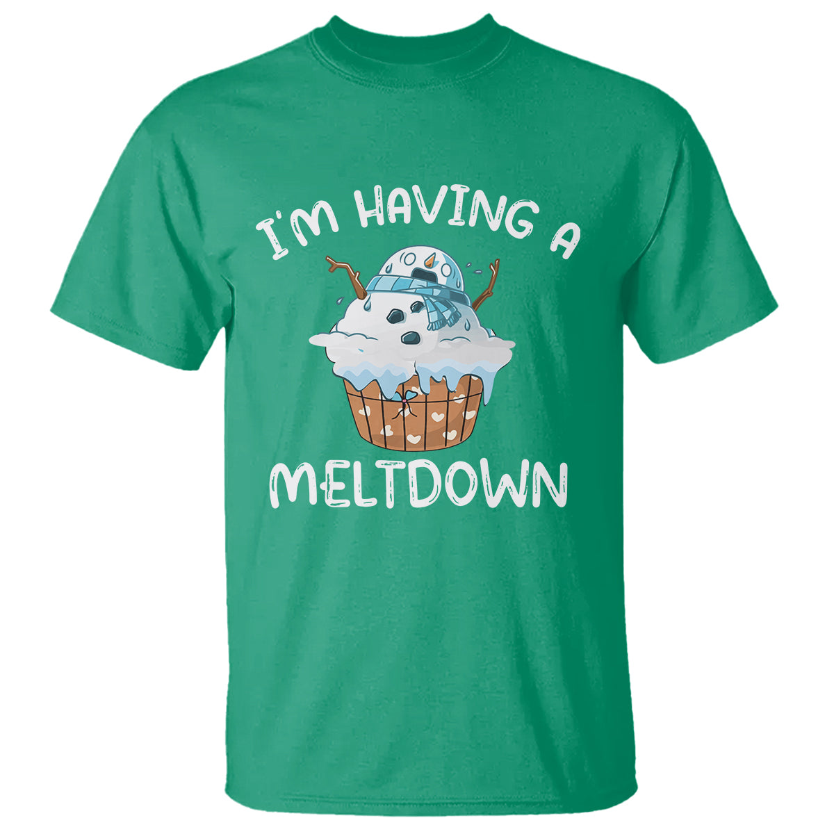 christmas-t-shirt-im-having-a-meltdown-snowman-xmas-melting-snow-icecream