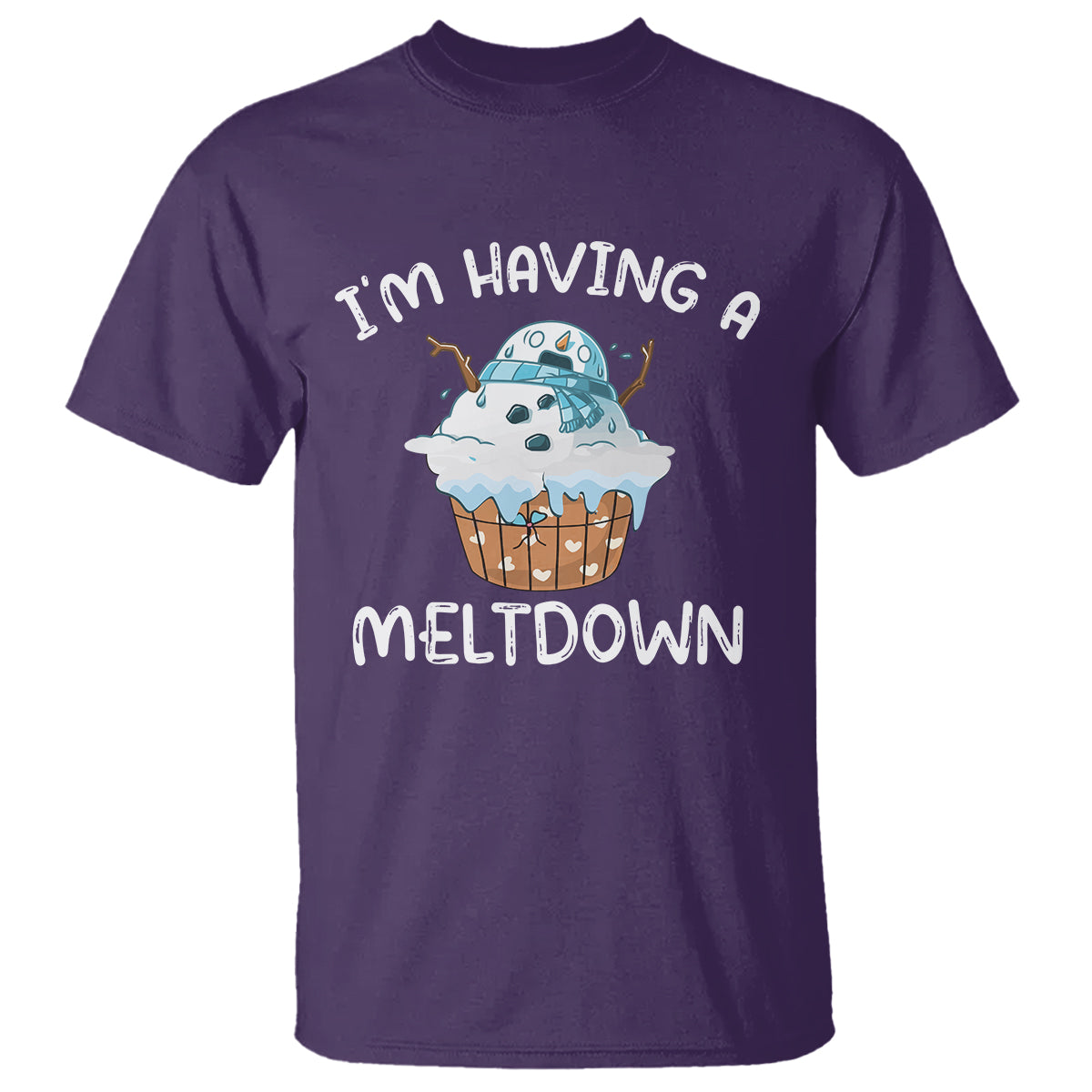 christmas-t-shirt-im-having-a-meltdown-snowman-xmas-melting-snow-icecream