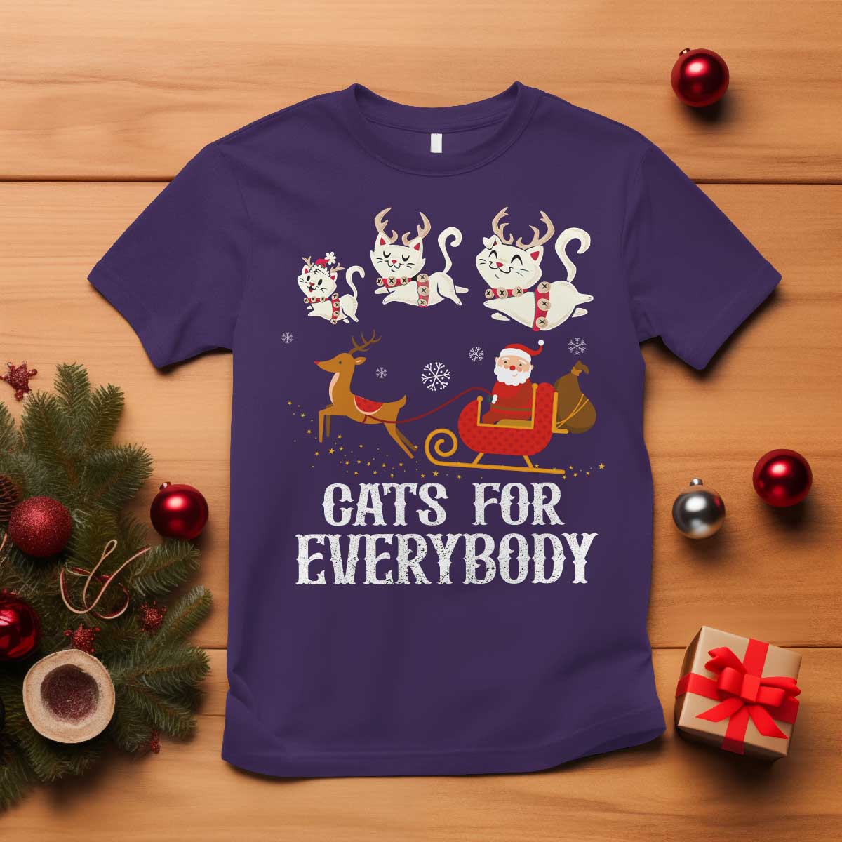 christmas-t-shirt-cats-for-everybody-santa-cat-reindeer-xmas