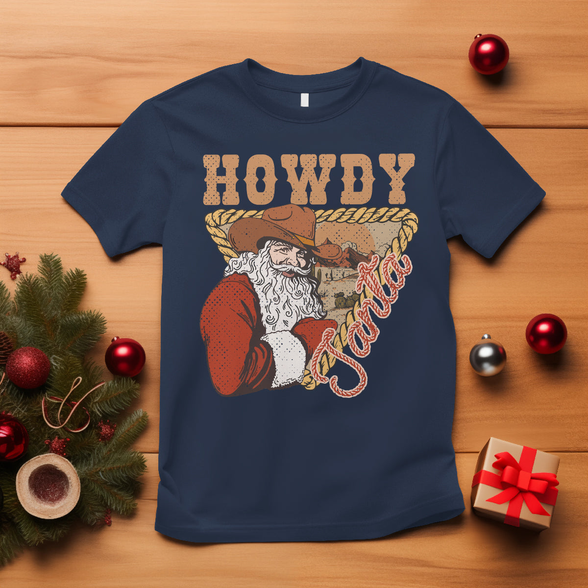 howdy-santa-cowboy-vintage-western-christmas-t-shirt