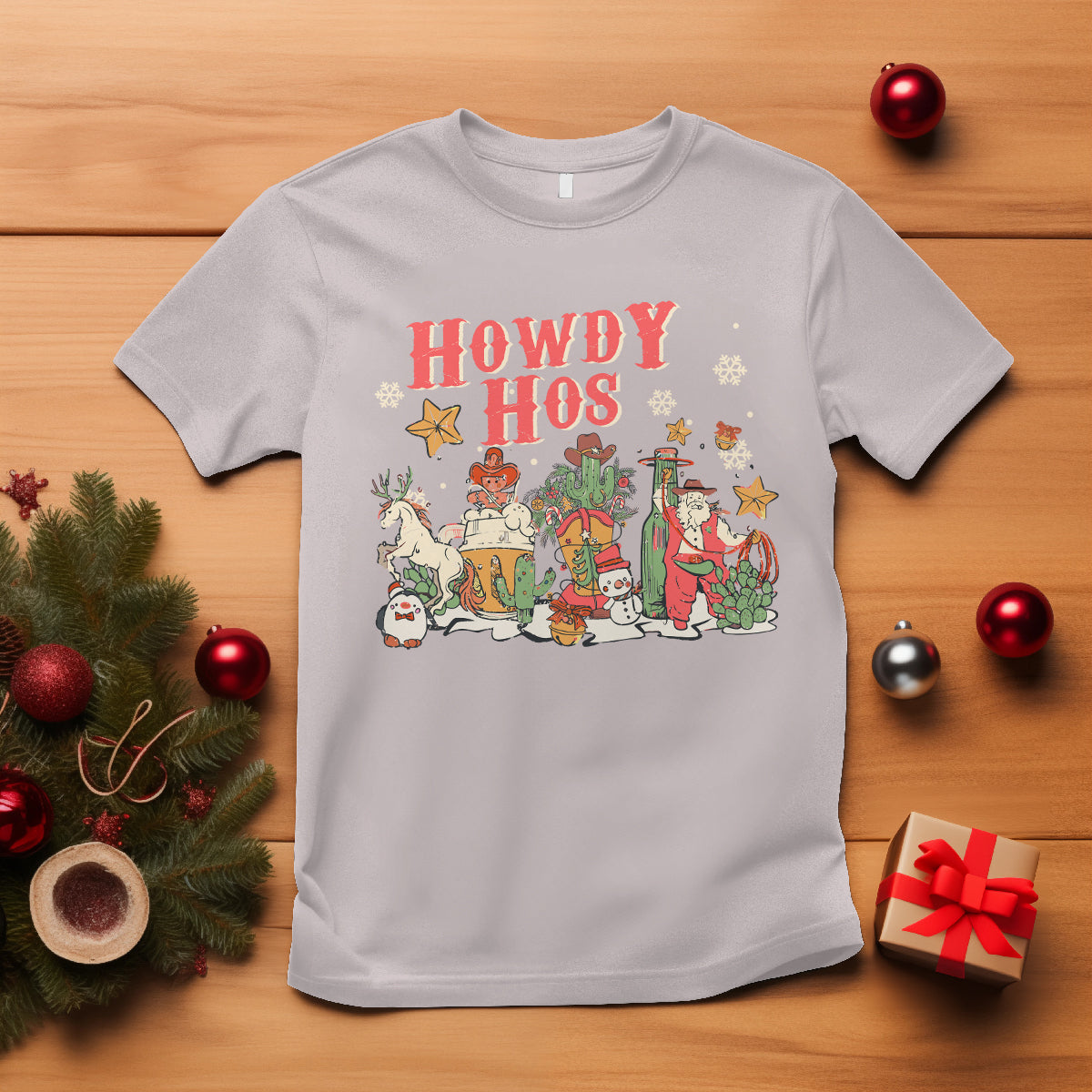 howdy-hos-cowboy-vintage-western-christmas-t-shirt