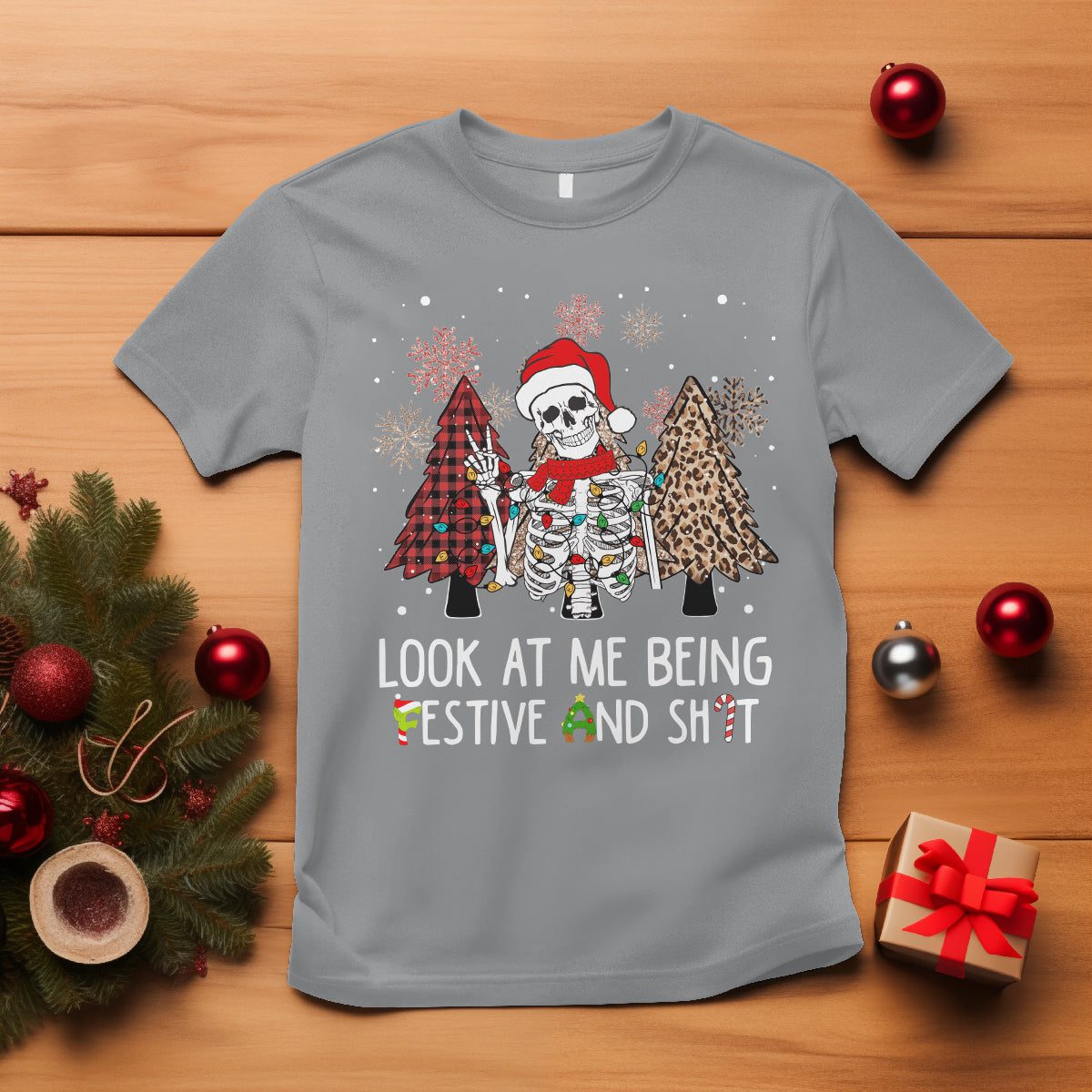 christmas-t-shirt-skeleton-look-at-me-being-festival-and-shit-leopard-xmas-tree