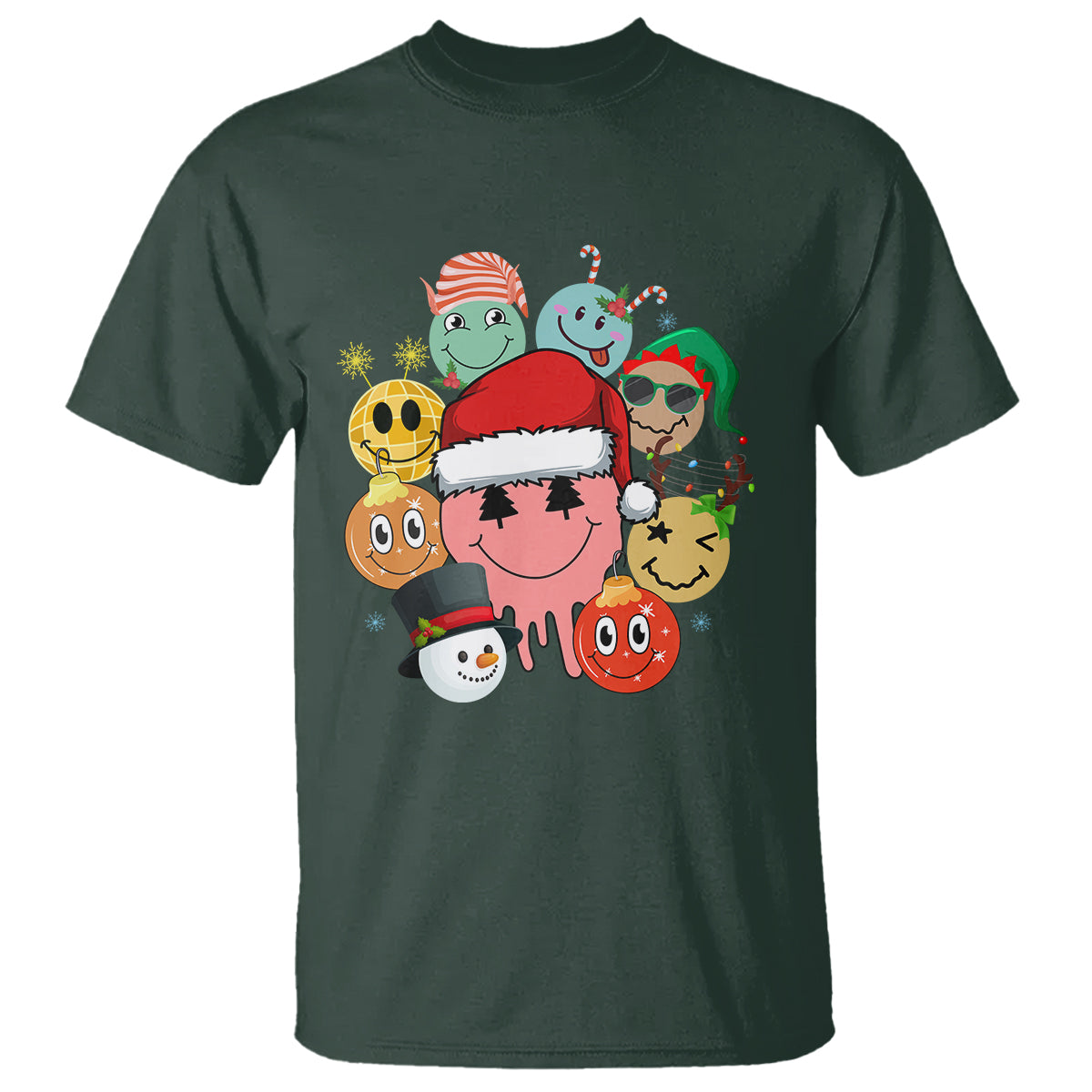 christmas-t-shirt-retro-groovy-xmas-tree-eye-face-reindeer-snowman-efl