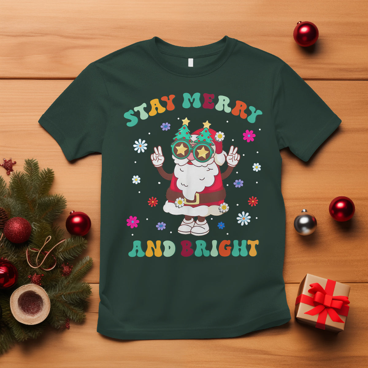 stay-marry-and-bright-groovy-christmas-hippie-santa-clause-t-shirt