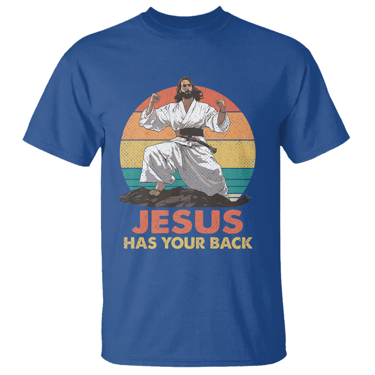 jesus-has-your-back-jitsu-retro-christian-t-shirt